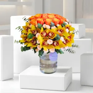 Sunburst - Yellow & Orange mix