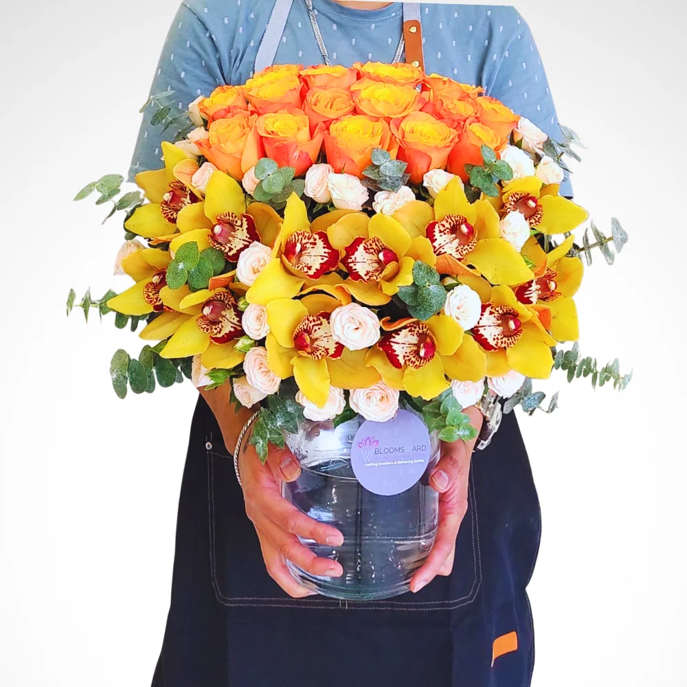 Sunburst - Yellow & Orange mix