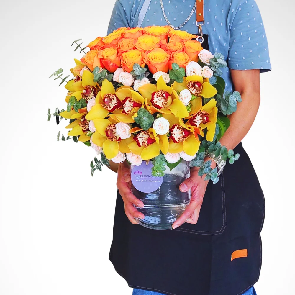 Sunburst - Yellow & Orange mix