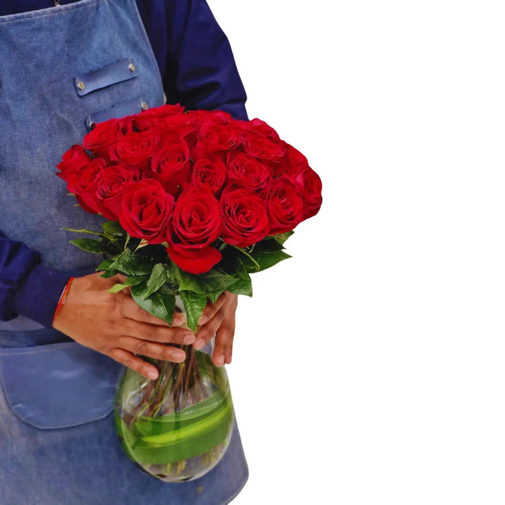 Message of Love - 2 Dozen Rose