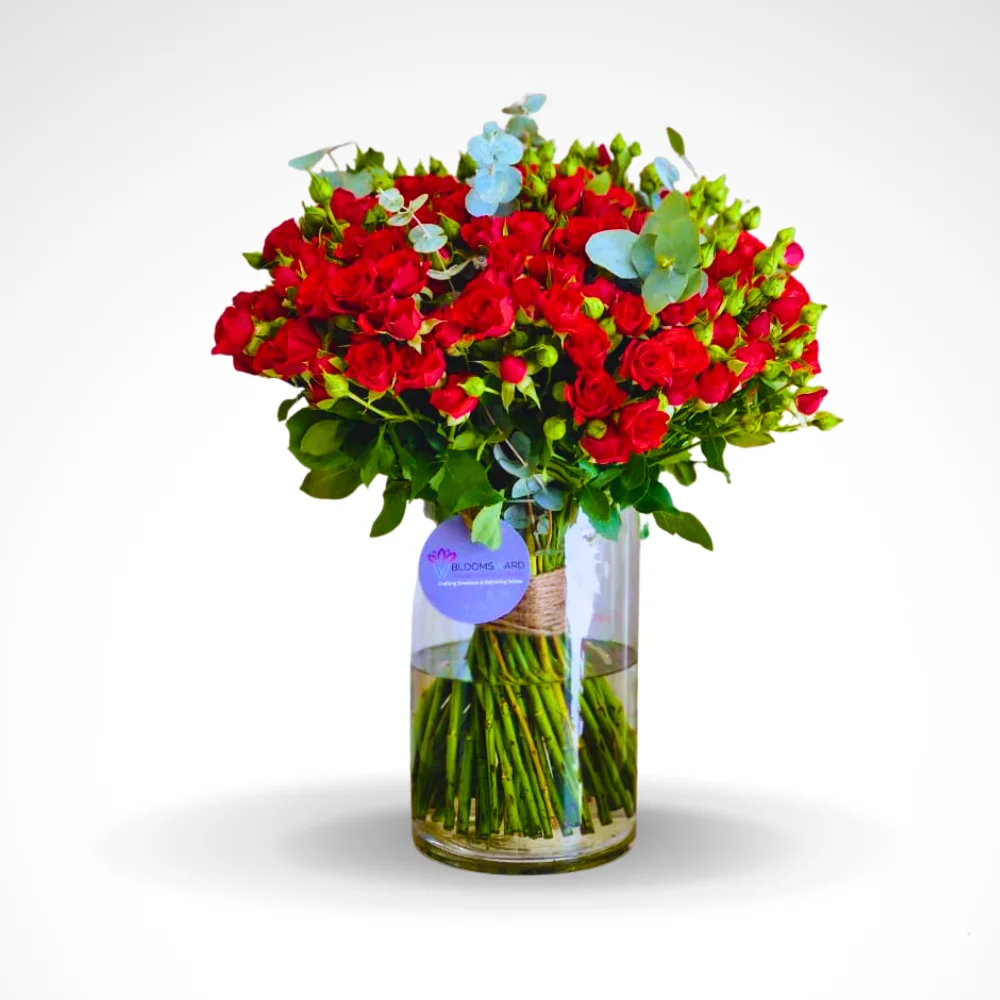 The tenderness of Love - 50 stems baby rose