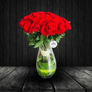 Message of Love - 2 Dozen Rose