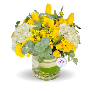 The Contemporary Artwork - Yellow Flowers